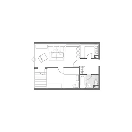Ferienwohnpark Zwei-zimmer-apartment 49 45 Appartamento